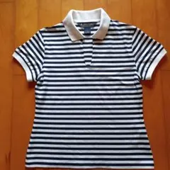 Brooks Brothers ストライプ ポロシャツ S