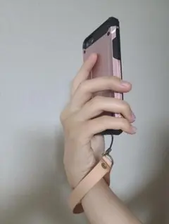 【本革】スマホ落下防止ストラップ・ハンドストラップ