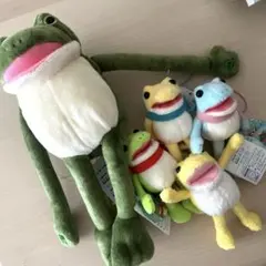 タイトー限定】 おとぼけケロピョン 超超ウルトラBIG4 ふんわり・T (特