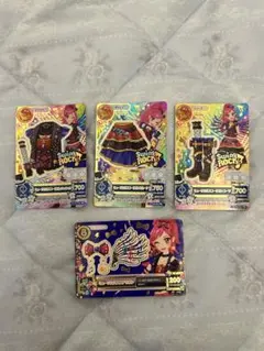 アイカツ ミュージカルスコーピオンコーデ 4枚セット