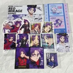 ブルーロック JR東海 ポストカード ステッカー フラッグシール 御影 玲王