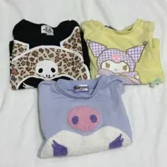 【014】クロミTシャツ 3点セット 90cm 半袖夏服まとめ売り