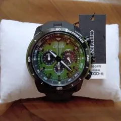 市*夫様 稼働品 シチズン Eco-Drive ソーラー 腕時計 グリーン ブラ
