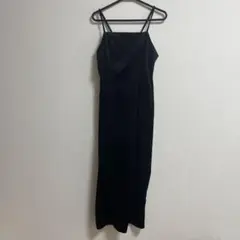 ブラックキャミワンピース