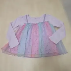 EL FIN DOLL 長袖チュールワンピース 120cm