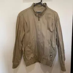 FILA ベージュ スタンドカラージャケット