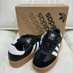 新品未使用タグ箱付き】adidas SAMBAE Wスニーカー 22.5 - メルカリ