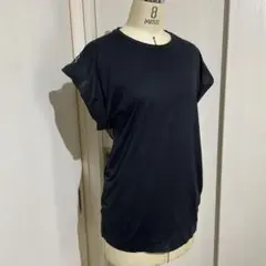 BALENCIAGA ブラック メッシュコンビTシャツのサムネイル
