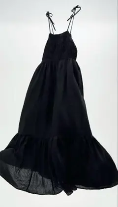新品 ZARA ワンピース XS ブラック