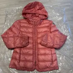 モンクレール ベビー ダウン 6A(116cm)サーモンピンク