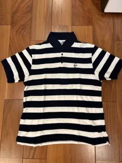 CHUMS/チャムス　ブービーボーダーショールポロシャツ　XL