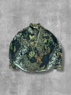 【RED HEAD】レッドヘッド超人気リアルツリー迷彩シャツLサイズ刺繍ロゴ古着