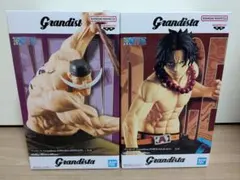 【新品・未開封】ワンピース Grandista 白ひげ & エース