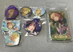 あんスタ アルカナカードアクリルスタンド 羽風薫 缶バッジ セット