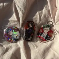 ツイステ トレイ ランダム缶バッジ、ランダムキーホルダー