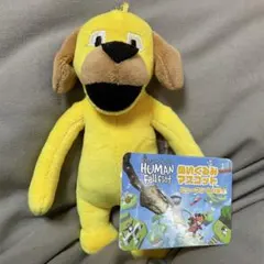 黄色い犬　ぬいぐるみ　ヒューマンホールフラット