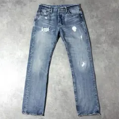 【美品】Levi’s 501 ダメージ加工 リペア加工 W30 L32