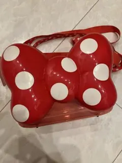 【廃盤】ディズニー　ミニーポップコーンバケット　紐あり