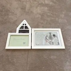 教会型木製フォトフレームのサムネイル