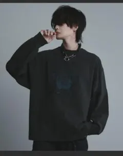 welise × 犬飼京 ヘビーウェイトピグメントコットン ミドルオーバーロンT