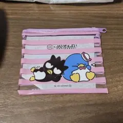サンリオ バッドばつ丸 タキシードサム スシロー ファスナーポーチ