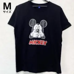 ミッキーマウス Tシャツ 黒 半袖 ディズニー 90周年 - メルカリ