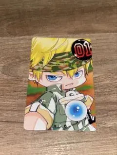 天野明展　REBORN コロネロ 自撮り風トレーディングカード　未使用品