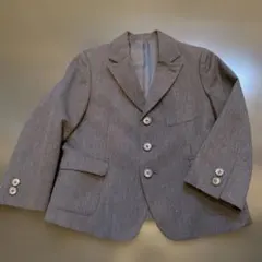 COMME CA ISM グレー ブレザー 110cm