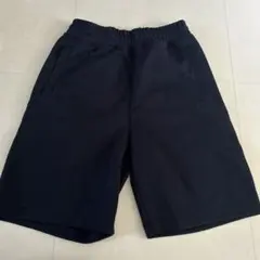 UNIQLO C Sサイズ　ネイビー　スウェットワイドショーツ　ハーフパンツ