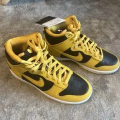 Nike ハイカットスニーカー イエロー/ブラック