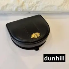 dunhill ダンヒル 黒 レザー コインケース