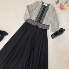 スピック＆スパン パンツスーツ　ジップアップジャケット　ワイドパンツ　上下セット