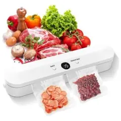 真空パック機 フードシーラー 全自動 真空パック器 家庭用 真空保存 冷蔵 冷凍