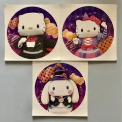 サンリオ ハーモニーランド ハロウィンステッカー シナモロール キティ ダニエル