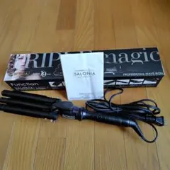 SALONIA TRIPLE magic 19mm ウェーブアイロン