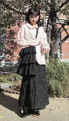 merry jenny flowerオーバーシャツのサムネイル