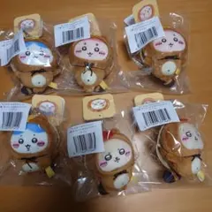 ちいかわたぬきだもんくじマスコットキーホルダー6個セット