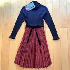 【新品未使用品】familiar ファミリア　ワンピース 140