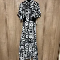 新品未使用　ヤマダヤ　FENNEL 半袖ロングシャツワンピース