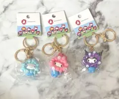 ミャクミャク サンリオキャラクターズ キーホルダー 3種セット - メルカリ