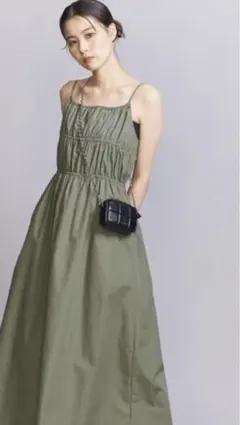 最終値下げ。タグ付き未使用！バックリボンキャミワンピース