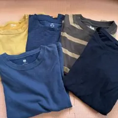 UNIQLO キッズ Tシャツ 5枚セット 150cmのサムネイル