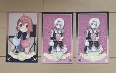 にじさんじ 共通衣装3Dグッズ チェキ風カード 笹木咲、椎名唯華