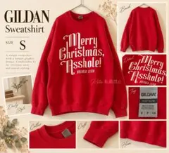 GILDAN スウェット レッド S