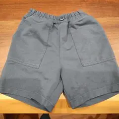 ダークグレー 半ズボン ポケット付き