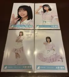 日向坂46 生写真 大野愛実 ハロウィン2025