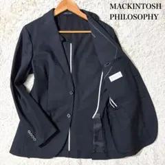 【美品】マッキントッシュフィロソフィー トロッタージャケット ブラック 38 Mのサムネイル