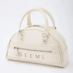 Seemi. by NICECLAUP ボーラーバッグ アイボリー