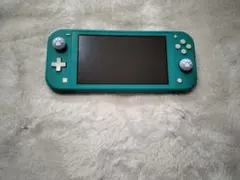 動作品肉球カバーNintendo SwitchLiteターコイズ 本体良品おまけ