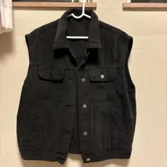 デニムベスト